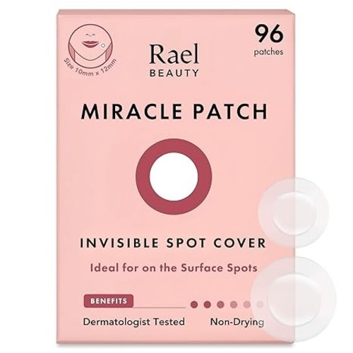 Pimple Patches, Miracle Invisible Spot Cover - Hydrocolloid Acne Patch for Face, Blemishes